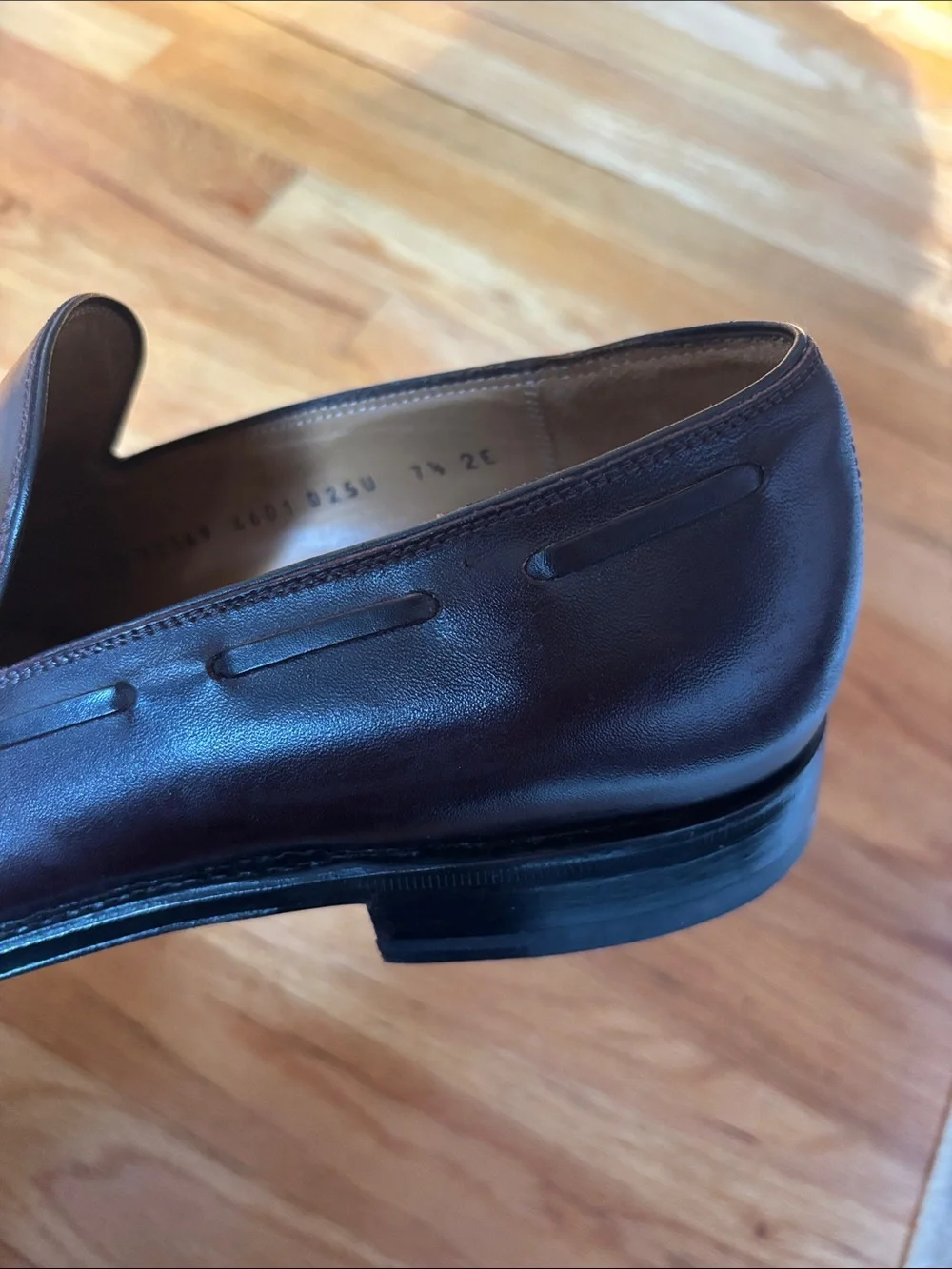Salvatore Ferragamo Dark Brown Leather Tassel Loafers